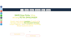 Desktop Screenshot of davidpurba.com