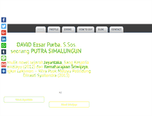Tablet Screenshot of davidpurba.com
